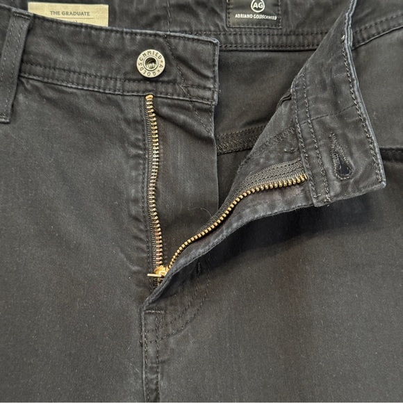 AG Adriano Goldschmied The Graduate Tailored Leg Black Pants Men’s 33x32 - Picture 3 of 7